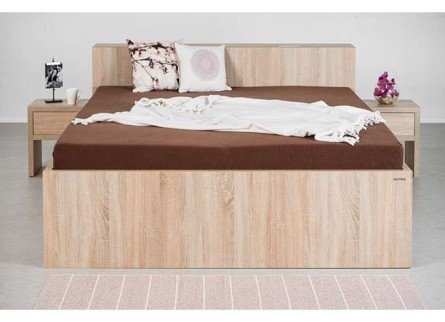 TROPEA BOX PRI HLAVE - posteľ s praktickým úložným boxom za hlavou 90 x 200 cm