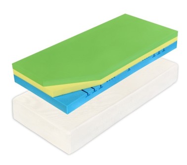 CUREM C3500 25 cm - pohodlný pamäťový matrac s pevnejšou podporou 85 x 190 cm
