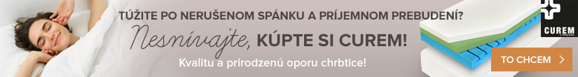 Dokonalý matrac, spokojný spánok, vstávanie bez bolestí chrbtice a krku!